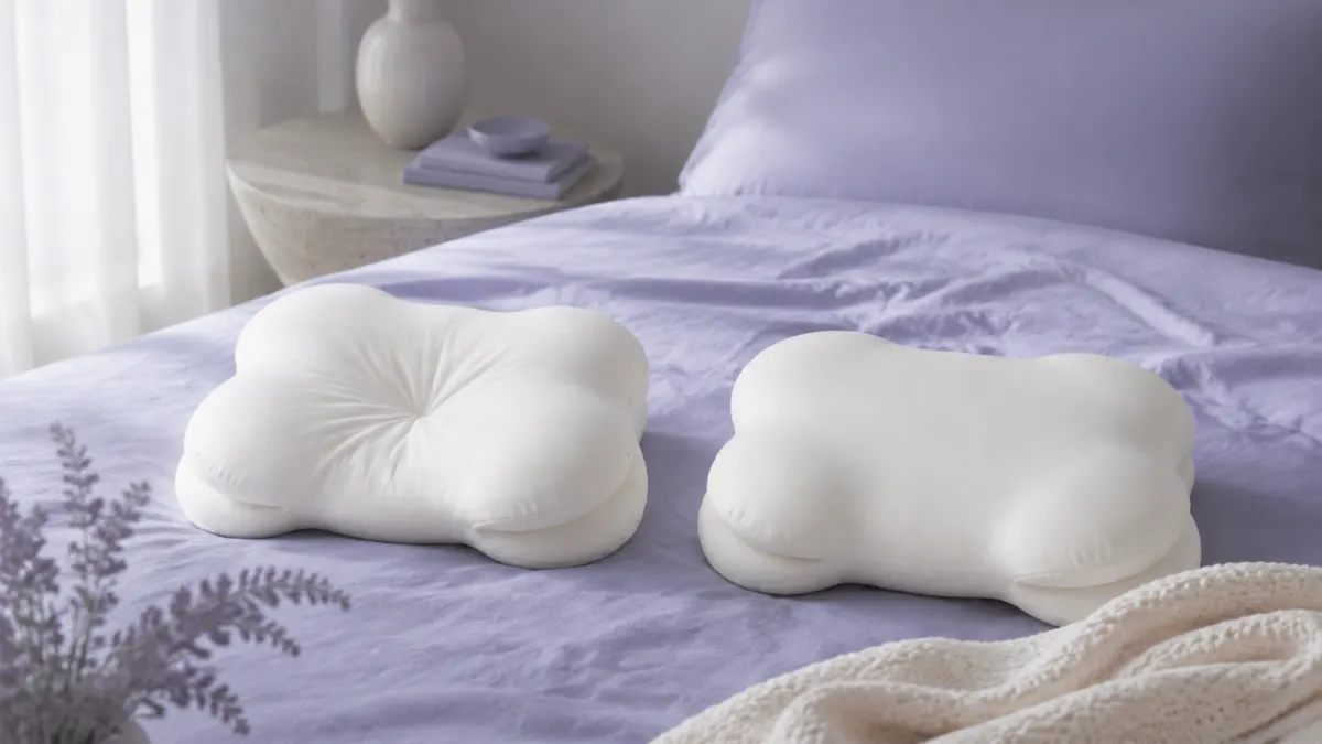 Lumuwala Cloud Pillow sleep guide image for Cloud Pillow vs down pillow