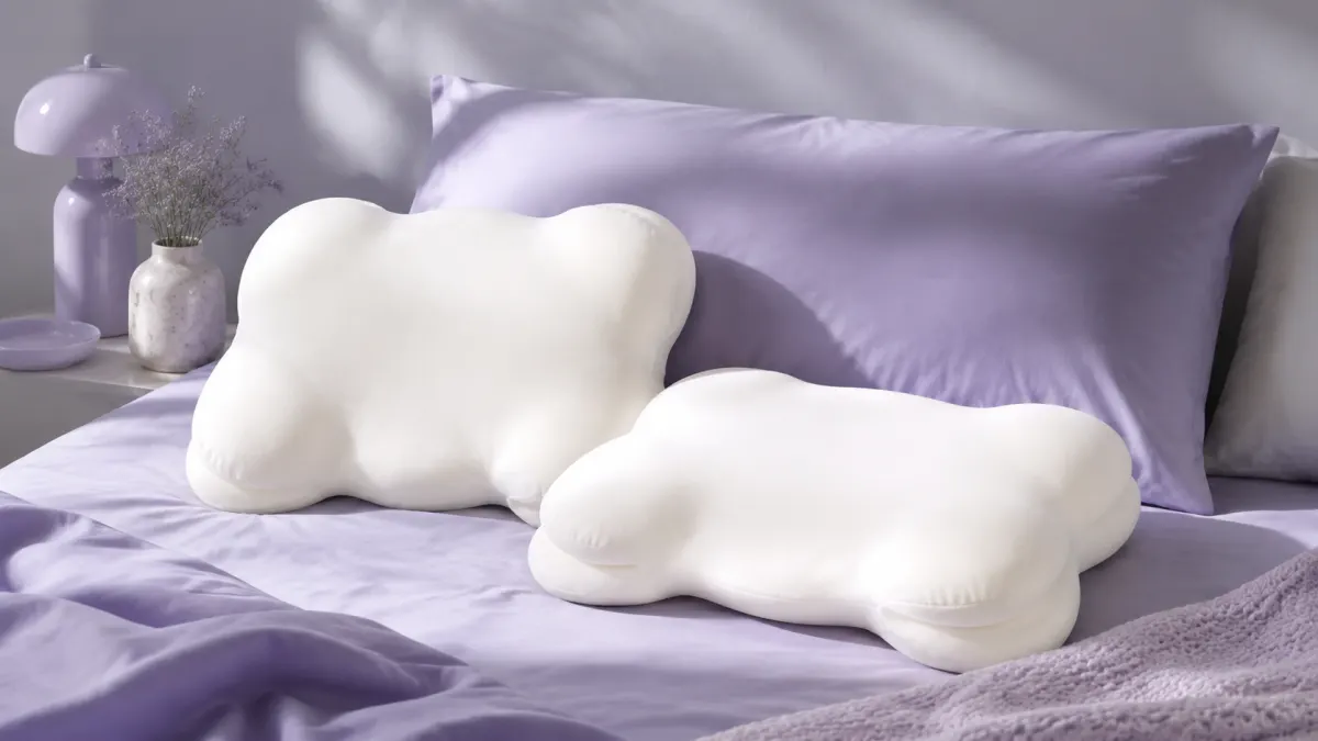 Lumuwala Cloud Pillow sleep guide image for Cloud Pillow vs traditional memory foam pillow