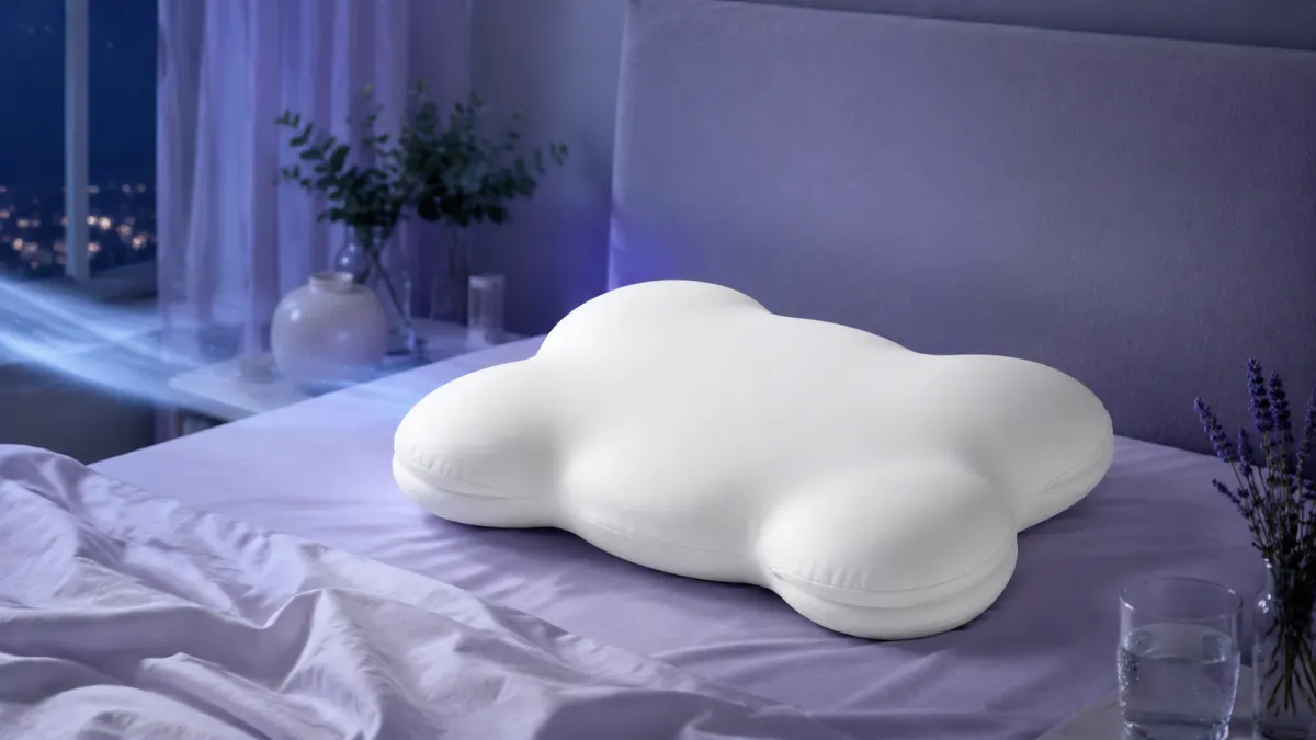 Lumuwala Cloud Pillow sleep guide image for Cooling pillow for hot sleepers with allergies