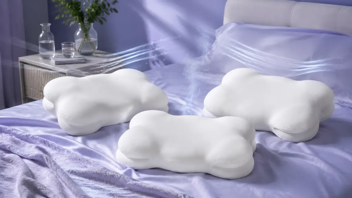 Lumuwala Cloud Pillow sleep guide image for Best memory foam pillows 2026: support without heat regret
