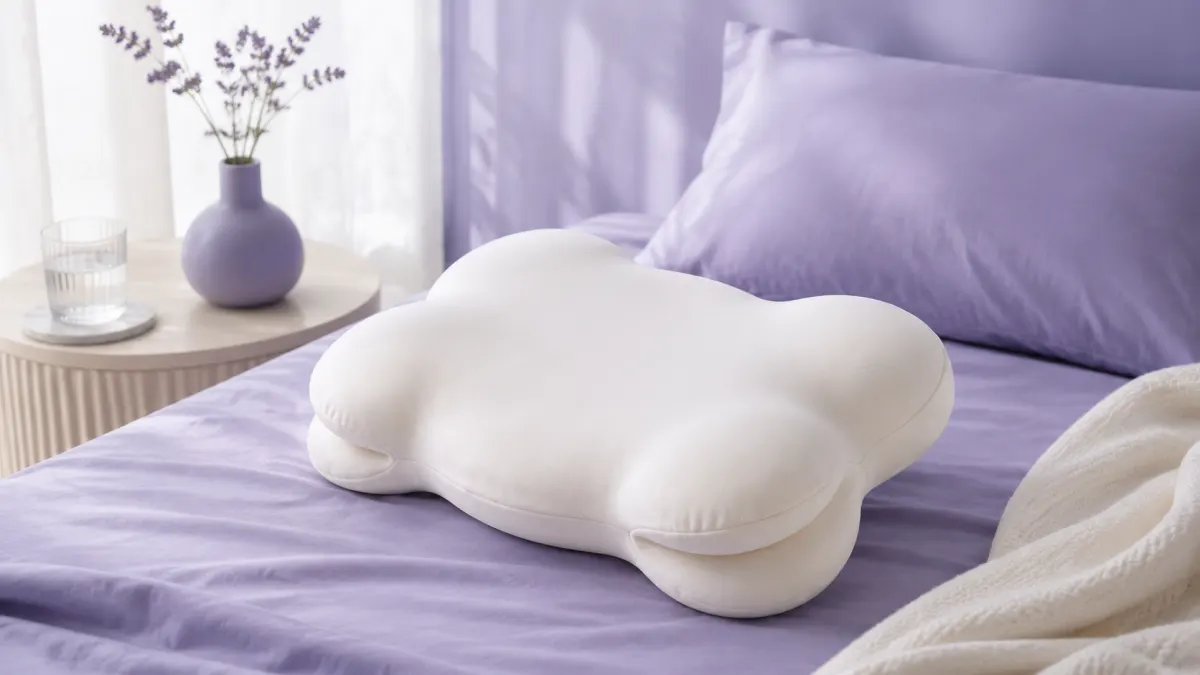 Lumuwala Cloud Pillow sleep guide image for Pillow for forward head posture