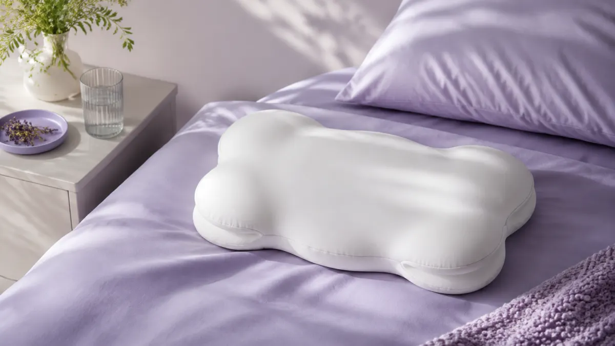 Lumuwala Cloud Pillow sleep guide image for Pillow height calculator