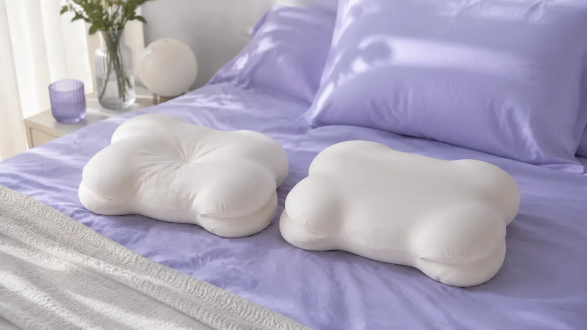 Lumuwala Cloud Pillow sleep guide image for Soft vs firm pillow: which should you buy?